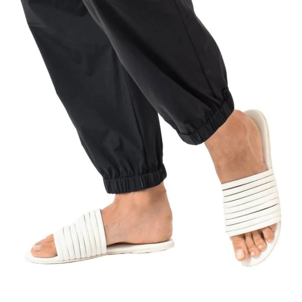 TKEES Caro Slide Sandals in White Brand New w/o Tags Size 5 NWOT - Picture 2 of 11